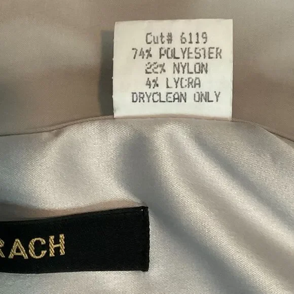 Bachrach Jacket Full Zip Made in USA Size XL Gray‎ EUC - Picture 3 of 8